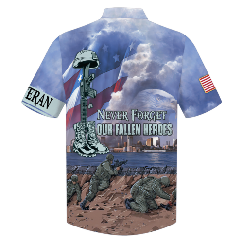 VETERAN HBL-VTR-14 Premium Hawaiian Shirt