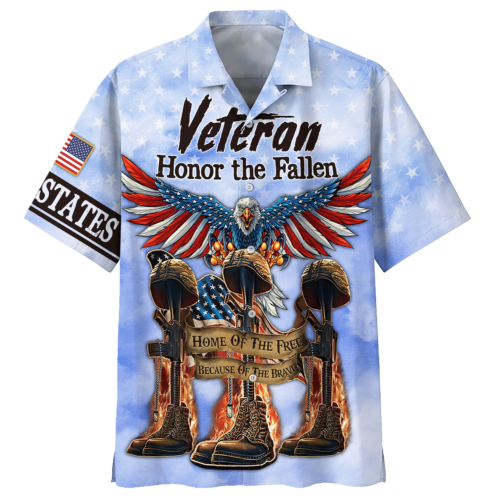 VETERAN HBL-VTR-09 Premium Hawaiian Shirt