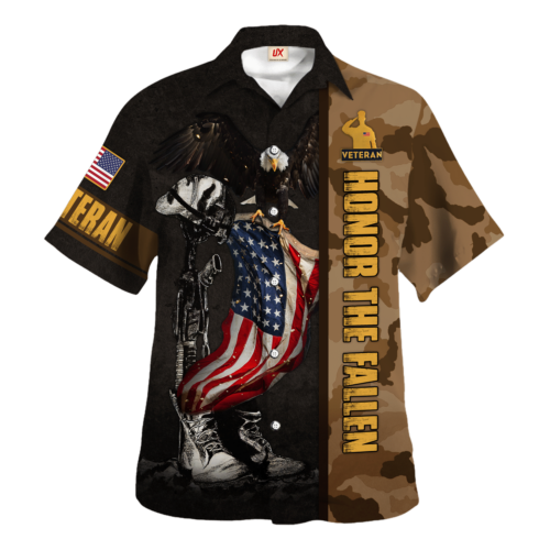 VETERAN HBL-VTR-08 Premium Hawaiian Shirt