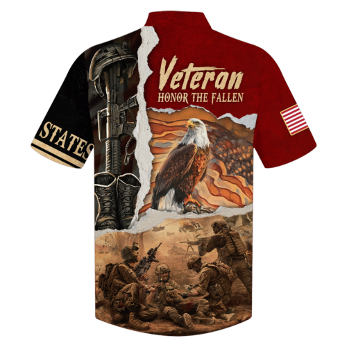 VETERAN HBL-VTR-24 Premium Hawaiian Shirt