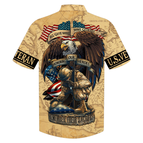 VETERAN HBL-VTR-25 Premium Hawaiian Shirt