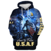 AIR FORCE HLT-1210-AF-01 Premium Microfleece Hoodie