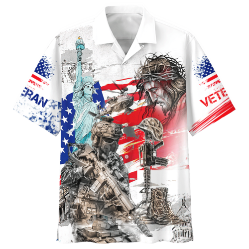 VETERAN NV-VTR-27 Premium Hawaiian Shirt