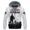 VETERAN NV-VTR-42 Premium Heavy Fleece Zip Hoodie