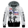 VETERAN NV-VTR-46 Premium Heavy Fleece Zip Hoodie