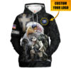 AIR FORCE HLT-2510-AF-01 Premium Microfleece Hoodie