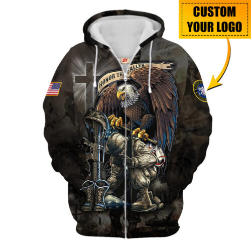 VETERAN NV-VTR51 Premium Microfleece Zip Hoodie