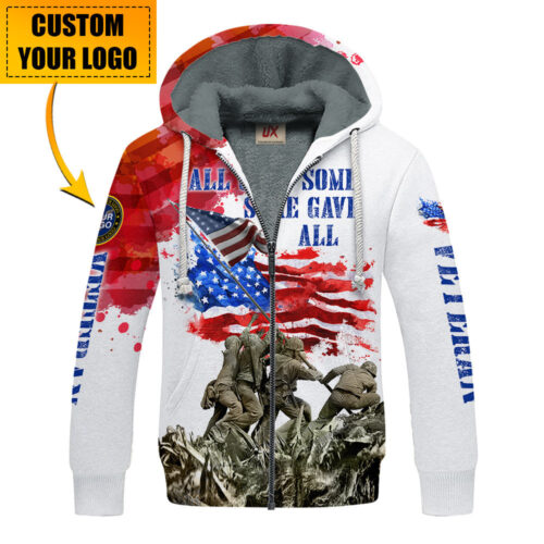 VETERAN NV-VTR56 Premium Heavy Fleece Zip Hoodie