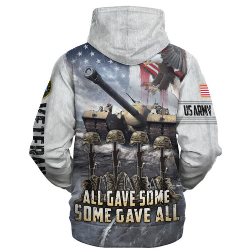 VETERAN HBLVTR47 Premium Microfleece Hoodie