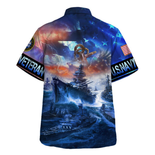 VETERAN HBLVTR48 Premium Hawaiian Shirt