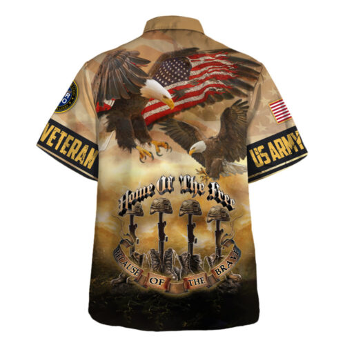 VETERAN HBLVTR55 Premium Hawaiian Shirt