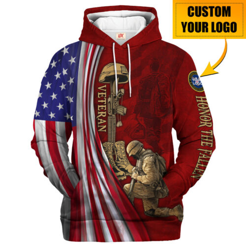 VETERAN HBLVTR60 Premium Microfleece Hoodie