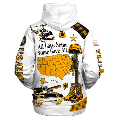 VETERAN HBLVTR61 Premium Microfleece Hoodie