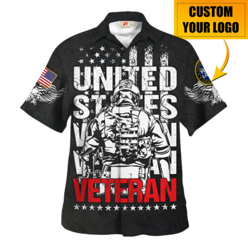 VETERAN HBLVTR41 Premium Hawaiian Shirt