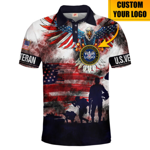 VETERAN HBLVTR63 Premium Polo Shirt