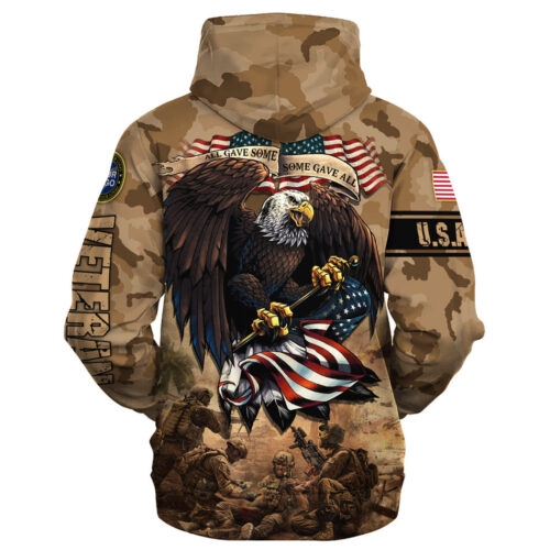 VETERAN HBLVTR65 Premium Microfleece Hoodie