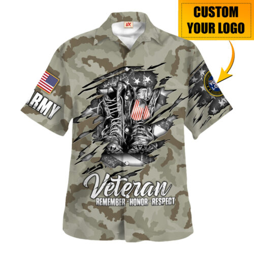 VETERAN HBLVTR68 Premium Hawaiian Shirt