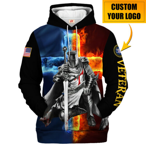 VETERAN UXVET03 Premium Microfleece Hoodie