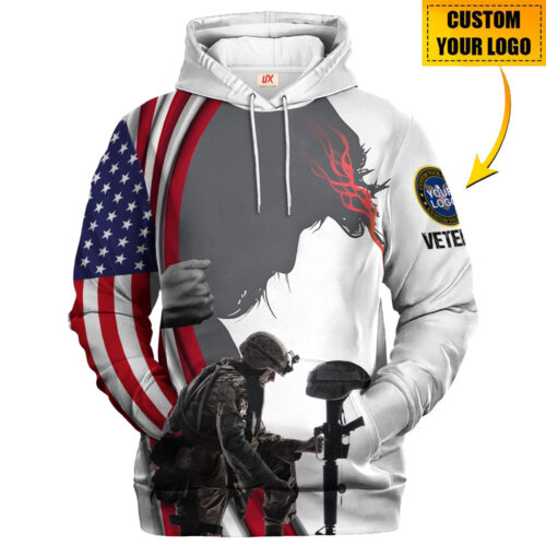 VETERAN UXVET05 Premium Microfleece Hoodie