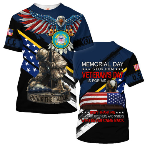 VETERAN UXVET53A-CG Premium T-Shirt