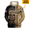 VETERAN UXVET16-VN Premium Microfleece Hoodie