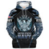 VETERAN UXVET16-MC Premium Microfleece Hoodie