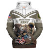 VETERAN UXVET28-AF Premium Microfleece Hoodie