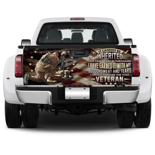 United States Veteran America Truck Tailgate Decal Sticker Wrap Car Accessories