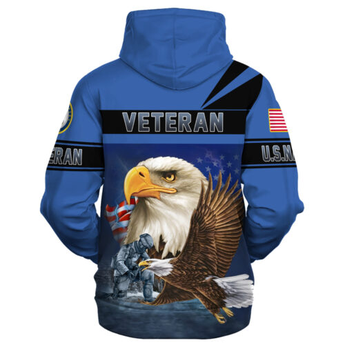 VETERAN UXVET31-NV Premium Microfleece Hoodie