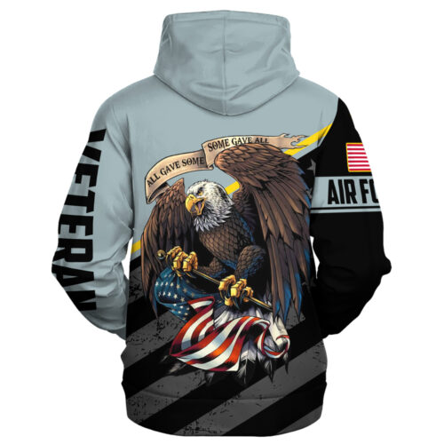 VETERAN UXVET16-AF Premium Microfleece Hoodie