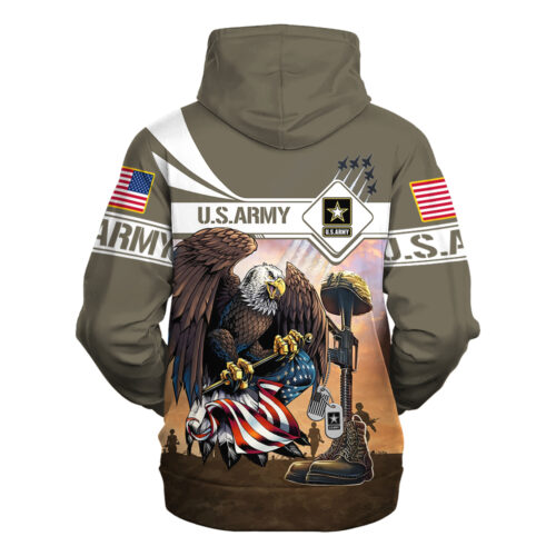 VETERAN UXVET30-AM Premium Microfleece Hoodie