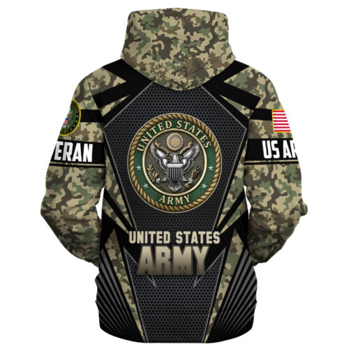 VETERAN UXVET27-AM2 Premium Microfleece Hoodie