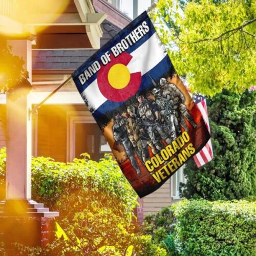 Band Of Brothers Colorado Veterans Flag