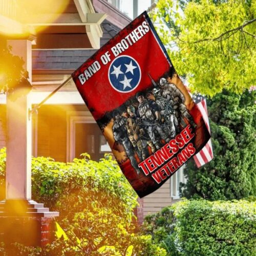 Band Of Brothers Tennessee Veterans Flag