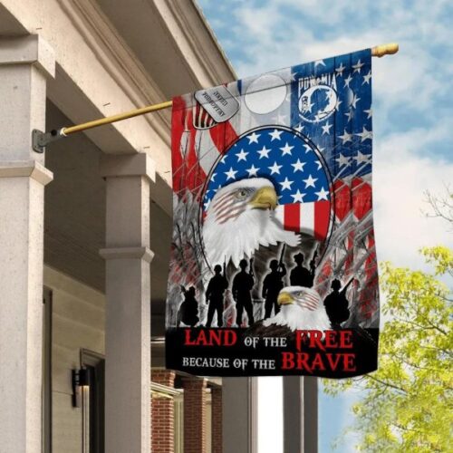 One Nation Under God Blessed US Flag Respect Honor US Veteran Memorial Meaningful Veteran Flag