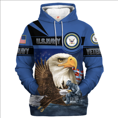 VETERAN UXVET31-NV Premium Microfleece Hoodie