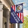United States Navy Honor Courage Commitment USN Flag Navy Veteran Flag