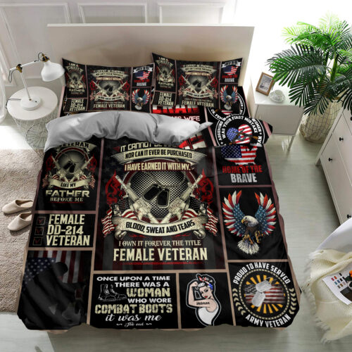 VETERAN NVVE05BD Premium 4pcs Bedding Set