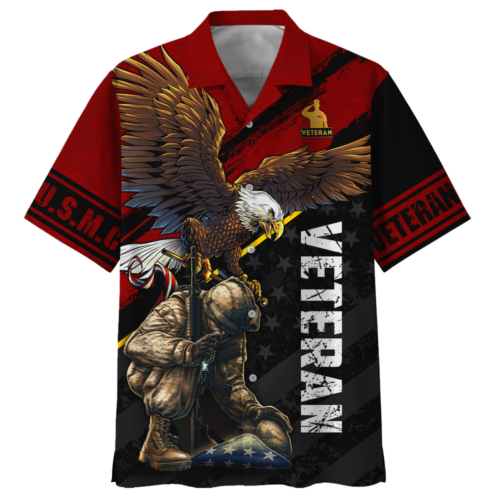 VETERAN NTD-2210-MC-01 Premium Hawaiian Shirt