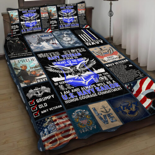 VETERAN HBLVTRBD02 Quilt Bedding Set