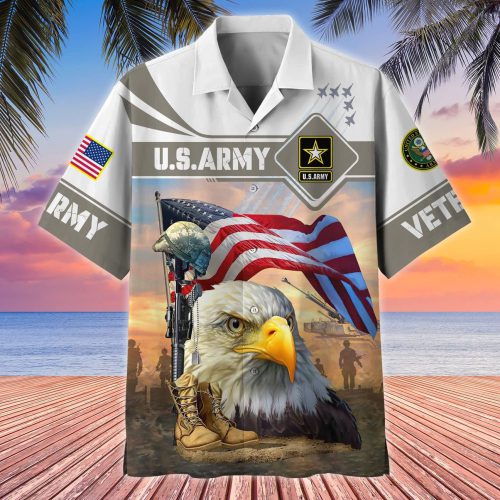 VETERAN UXVET89 Premium Hawaiian Shirt