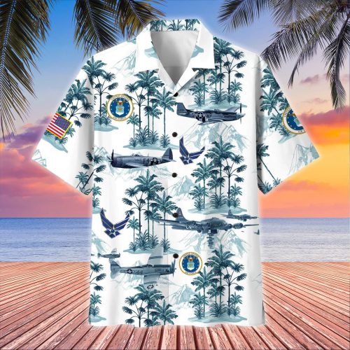 VETERAN UXVET90-AF Premium Hawaiian Shirt