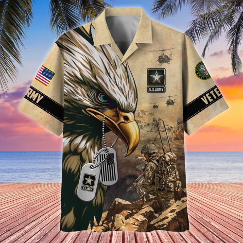VETERAN UXVET92 Premium Hawaiian Shirt