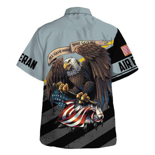 VETERAN UXVET16-AF Premium Hawaiian Shirt
