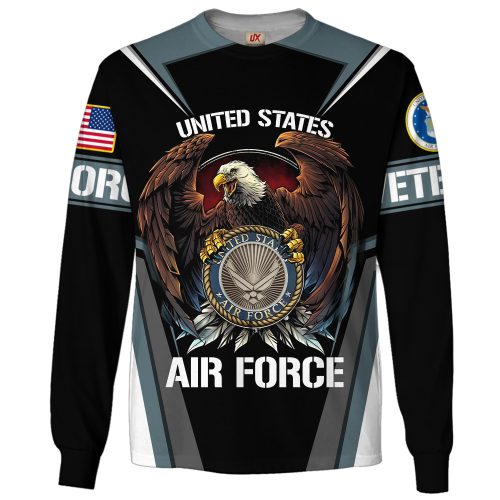 VETERAN UXVET23-AF Premium Microfleece Sweatshirt