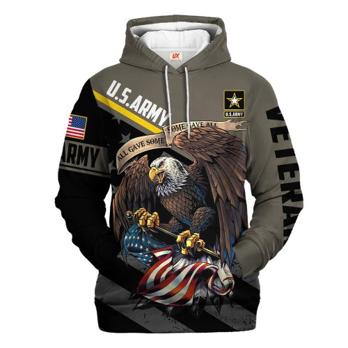 VETERAN UXVET16-AM Premium Microfleece Hoodie