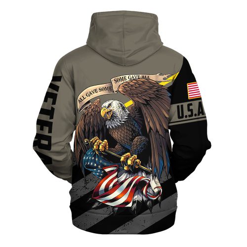 VETERAN UXVET16-AM Premium Microfleece Hoodie