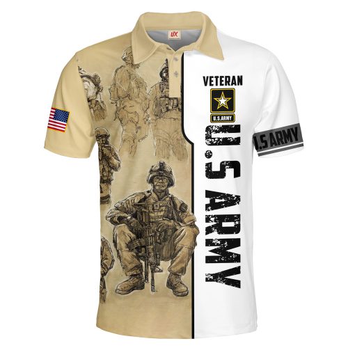 VETERAN UXVET22-AM Premium Polo Shirt