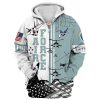 UXVET27-AF Premium Microfleece Zip Hoodie