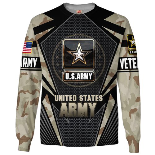 VETERAN UXVET27-AM Premium Microfleece Sweatshirt